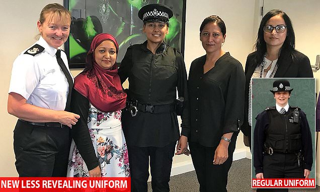 英国警局为穆斯林女警员定制警服